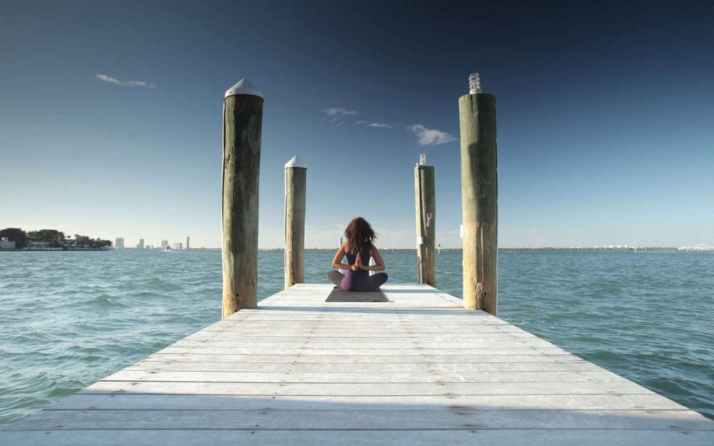 The dock area at The Standard Spa