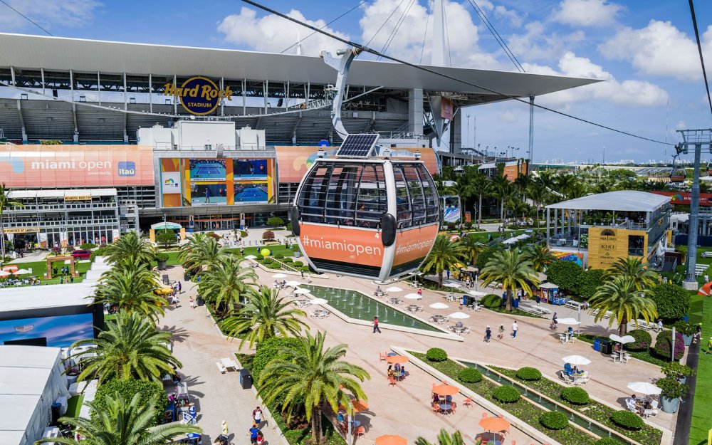 Hard Rock Stadium in Miami Gardens