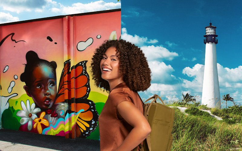 Get in touch with your “Artdoorsy” side, Greater Miami and Miami Beach is a vibrant destination that’s a hotspot for bold art and picturesque outdoor adventures.