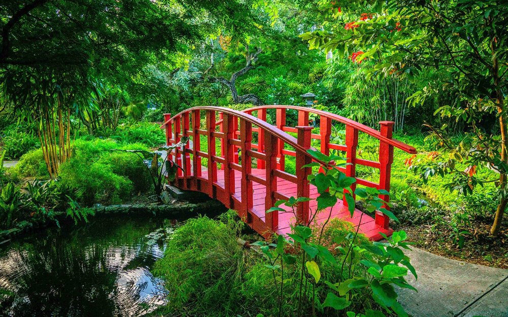 Miami Beach Botanical Garden Bridge