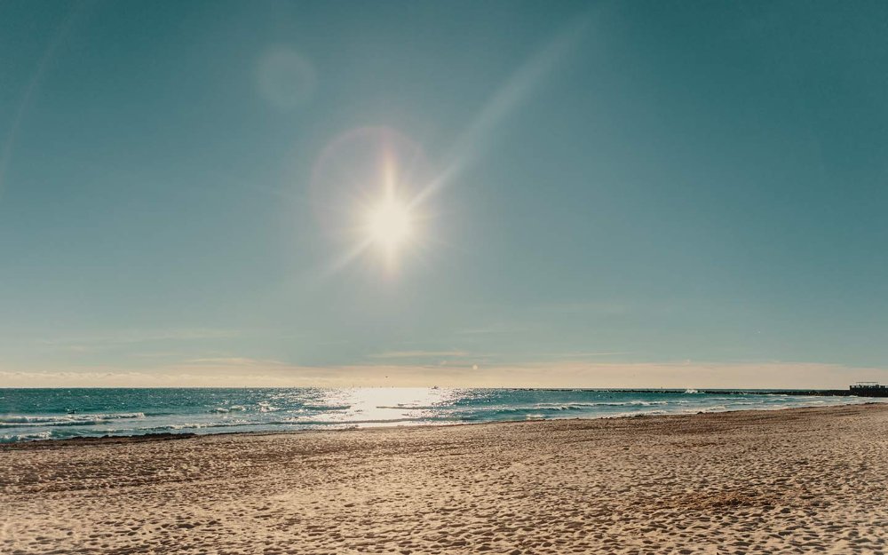 ocean and sky