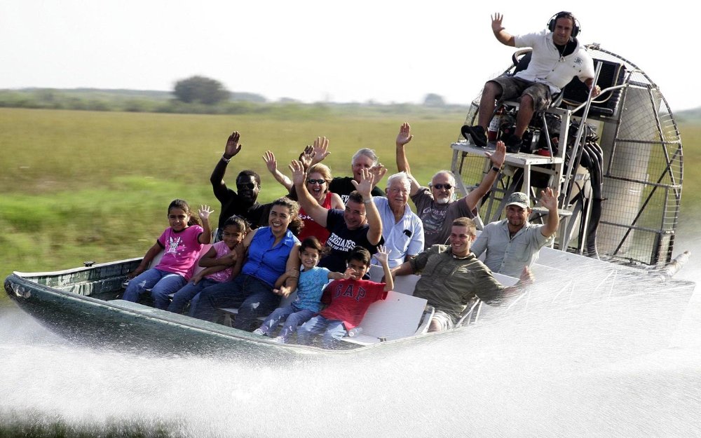 Airboat tour in the Everglades