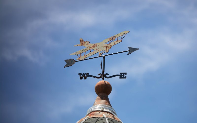 Miami Springs Circle Weathervane