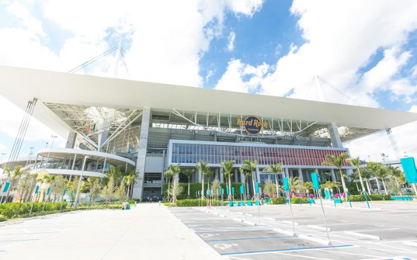 Hard Rock Stadium in Miami Gardens